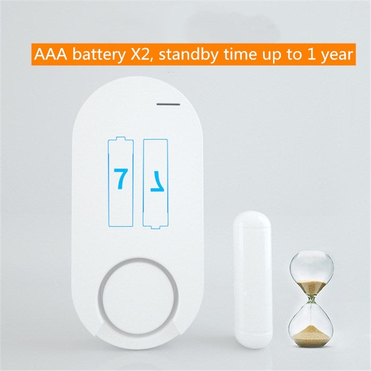 Household Door And Window Anti-theft Alarm Remote Control Wireless Door Magnetic Alarm Household Door And Window Anti-theft Alarm Remote Control Wireless Door Magnetic Alarm
